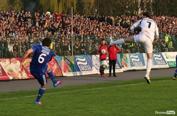 «Волинь» програла у двобої з «Динамо» – 0:1